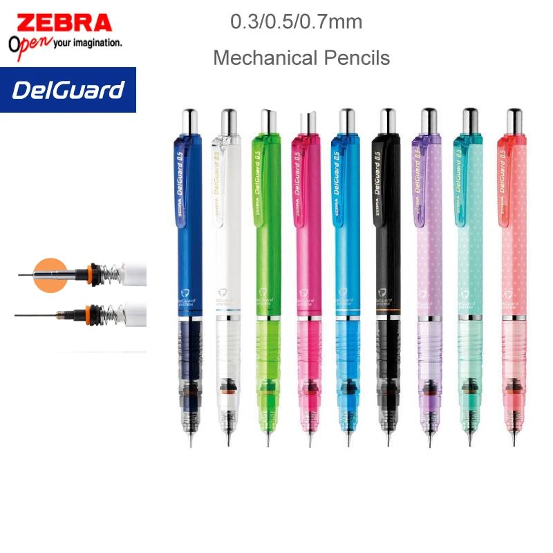 Zebra Pen Sarasa - ZEBRA DelGuard Druckbleistift, japanisches Briefpapier für