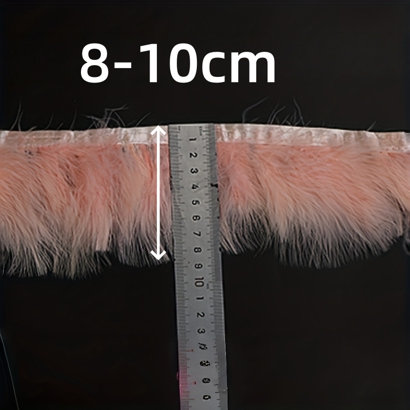 Flauschige Truthahnfedern-Bort – Fringe Ribbon Sewing Bewertung und Preis