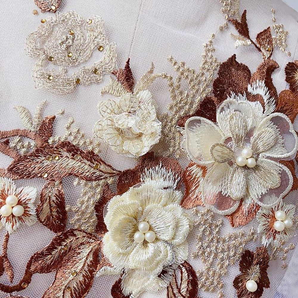 Modische, elegante, farbenfroh – Applique Patch Flower Bewertung und Preis