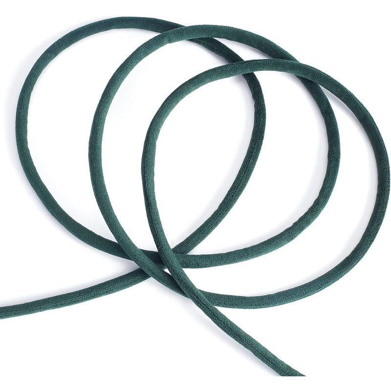 1 Rolle 10 m 8 mm dunkelgrüne  – Velvet Ribbon Roll Bewertung und Preis