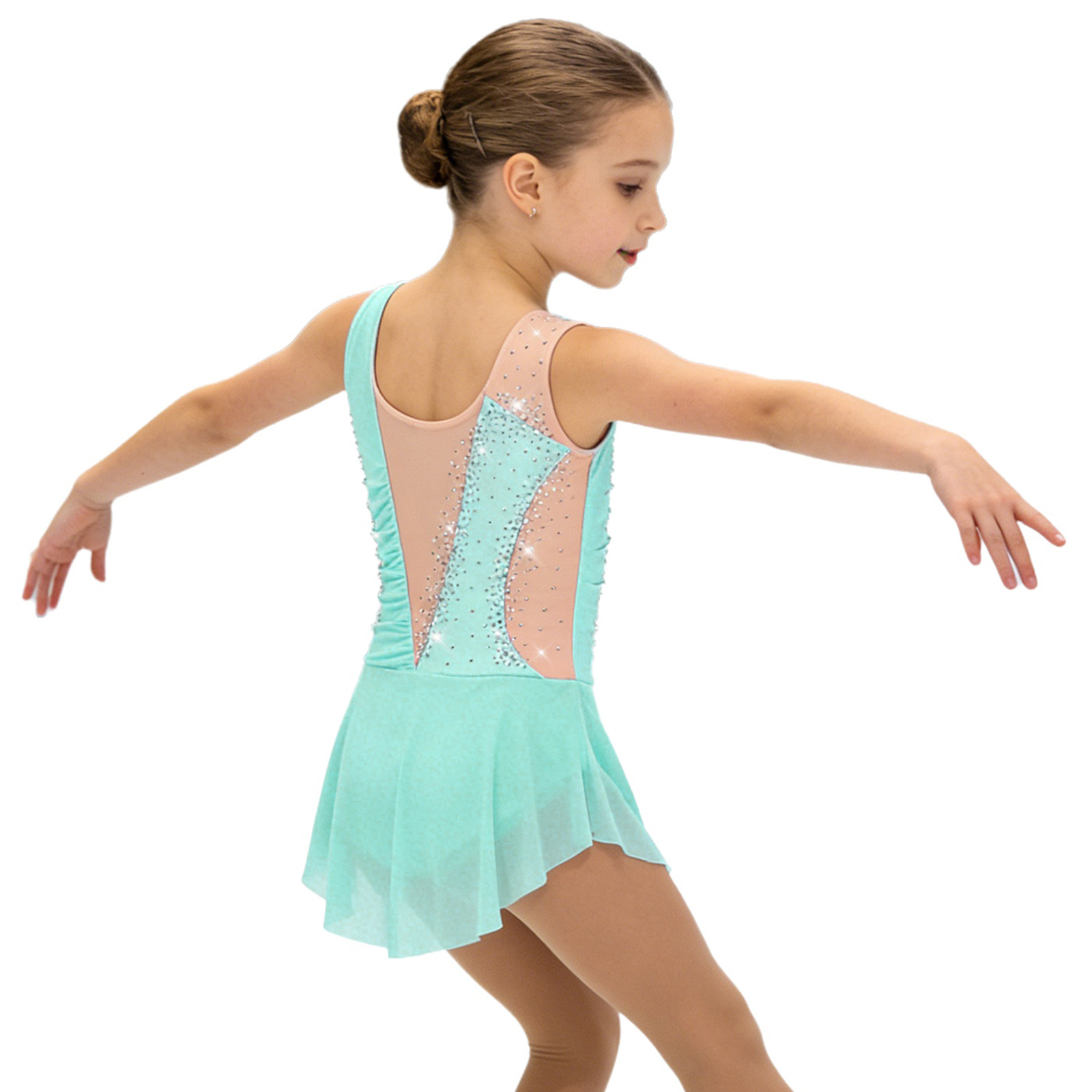 Kinder Mädchen Eiskunstlauf Ta – Rhinestone Banding Trim Bewertung und Preis