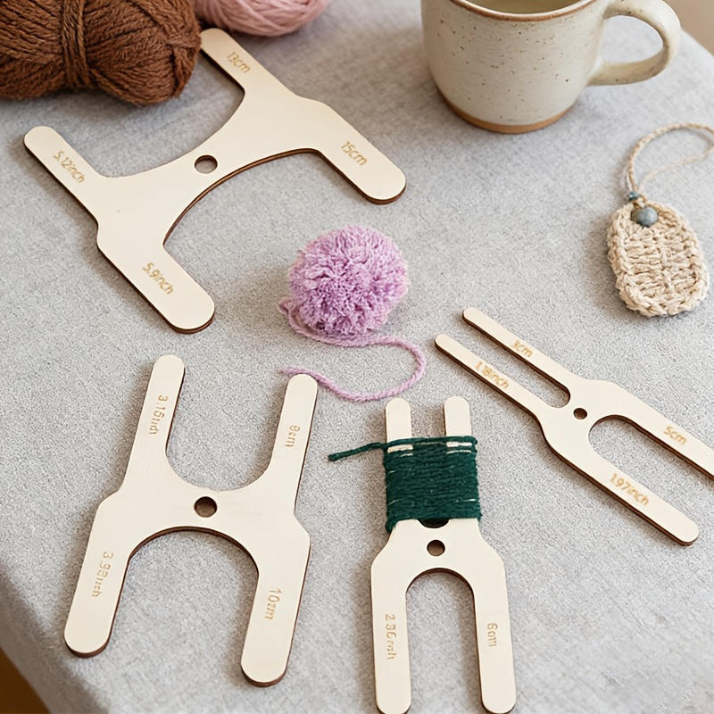 4-teiliges Holz-Pom-Pom-Maker- – Pom Pom Maker Tool Bewertung und Preis